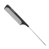 Silver Bullet Carbon Metal Tail Comb