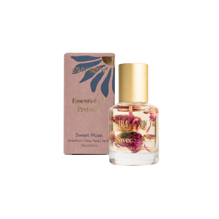 Stray Willow Essential Oil Perfume Roller - Sweet Muse