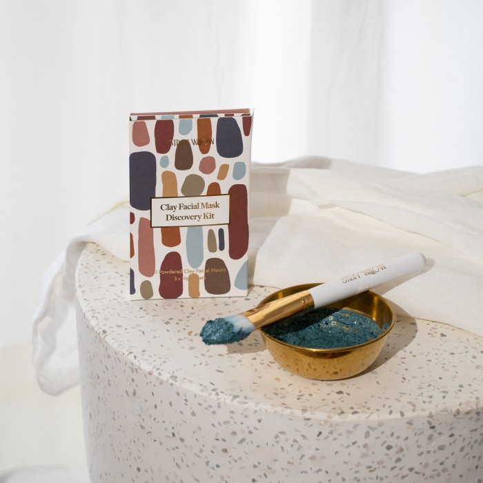 Stray Willow Clay Facial Mask Discovery Set