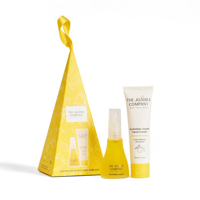 The Jojoba Company Australian Glow & Hand Care Duo