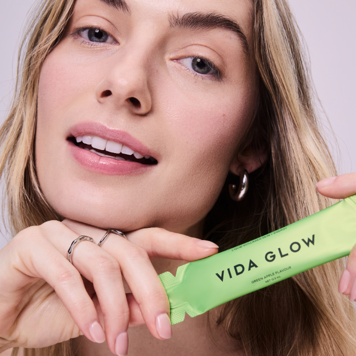 Vida Glow Collagen Liquid Advance Green Apple