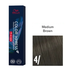 Color Xpress Permanent 10-Minute Hair Colour 60ml 4/ Medium brown