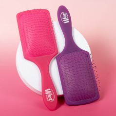 Frost Paddle Brush Detangler Pink