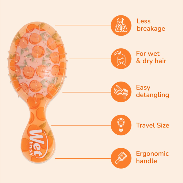 Wet Brush Mini Original Detangler Brush Tutti Fruitti