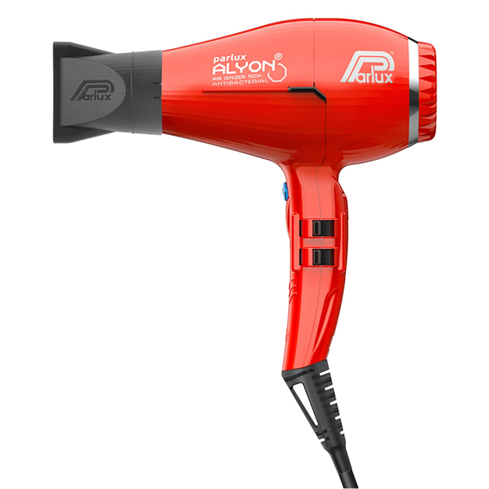 Parlux Alyon Air Ionizer Dryer With Diffuser in Red