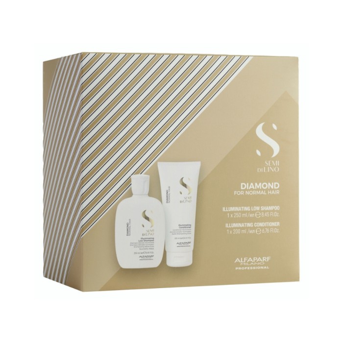 Alfaparf Semi Di Lino Diamond Illuminating Shampoo & Conditioner Duo