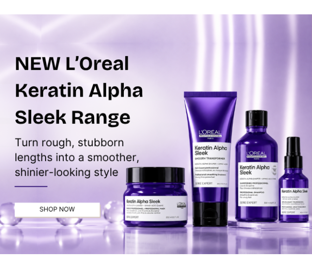 Shop L'Oreal Keratin Alpha Sleek Range