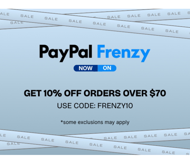 PayPal Frenzy Sale