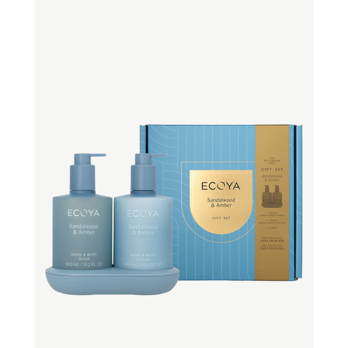 Ecoya Ecoya The Bathroom Edit - Sandalwood & Amber