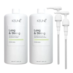 Long & Strong Strengthening Shampoo and Conditioner Duo 1000ml 