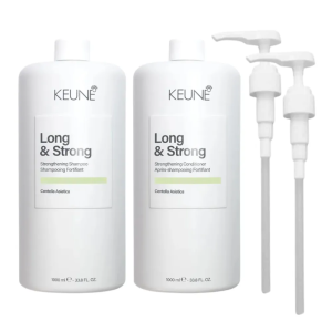 Long & Strong Strengthening Shampoo and Conditioner Duo 1000ml 
