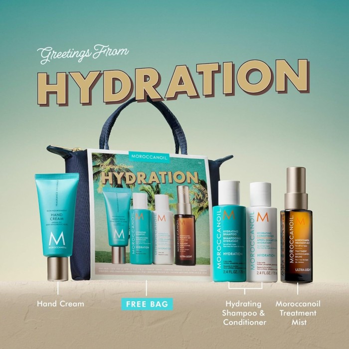 Moroccanoil Your Travel Essential Hydration Pack