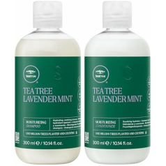 Lavender Mint Moisturizing Shampoo and Conditioner Duo 300ml 