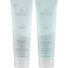 Awapuhi Wild Ginger Repair Nourishing Shampoo and Cream Rinse Duo 250ml 