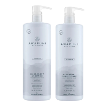 Awapuhi Wild Ginger HydraSoft Shampoo and Conditioner Duo 1000ml