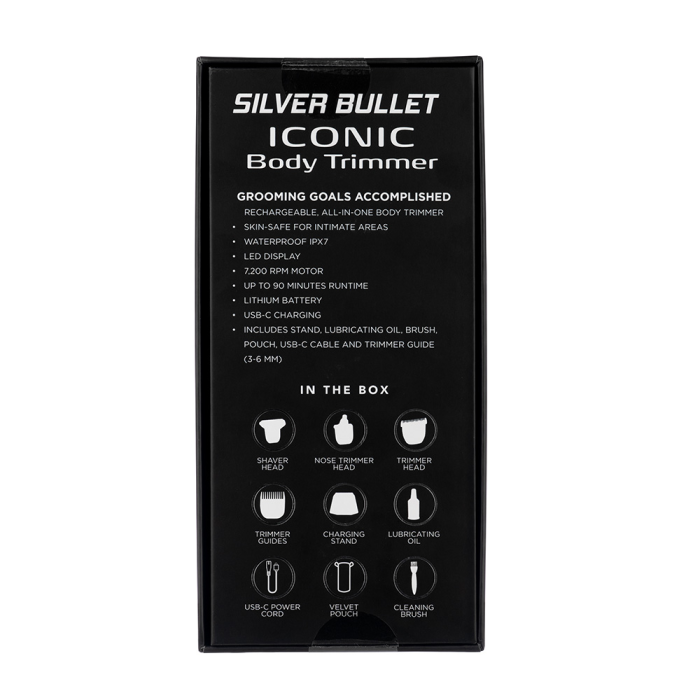 Silver Bullet Ionic Body Trimmer Cord/Cordless