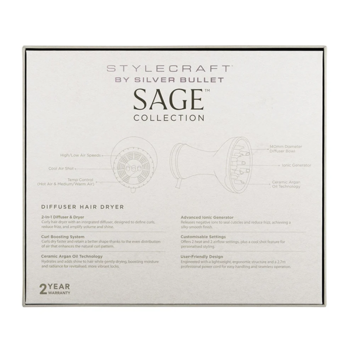 Silver Bullet Stylecraft Sage Hair Diffuser