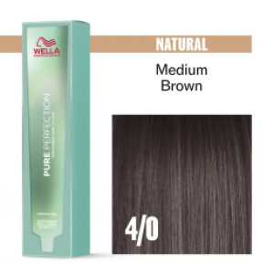 Pure Perfection Ammonia-Free Hair Colour Cream 4/0 Medium Brown