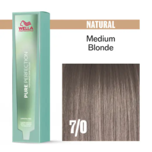 Pure Perfection Ammonia-Free Hair Colour Cream 7/0 Medium Blonde