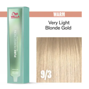 Pure Perfection Ammonia-Free Hair Colour Cream 9/3 Very Light Blonde Gold