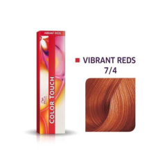 Color Touch Oxidising-Semi (Demi-Permanent) Hair Colour 60ml 7/4 Medium Blonde Red