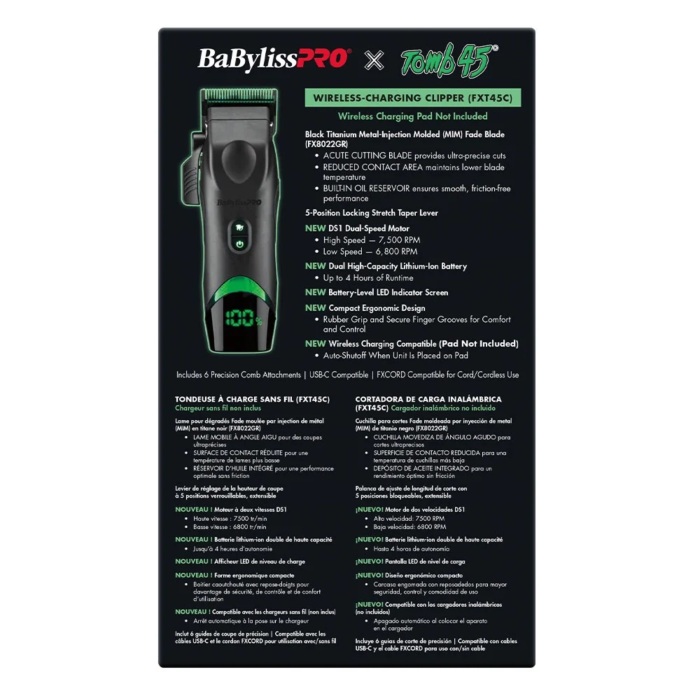 Babyliss Pro x Tomb45 Hair Clipper