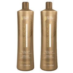 Keratin Anti-Frizz Shampoo & Conditioner 1 Litre Duo 2 x 1000ml