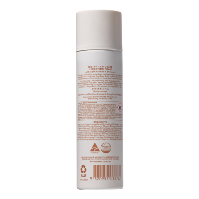 De Lorenzo Saturate Hydrating Foam