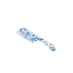 D28 Deluxe Blue Belle Wide Tooth Detangling Comb 