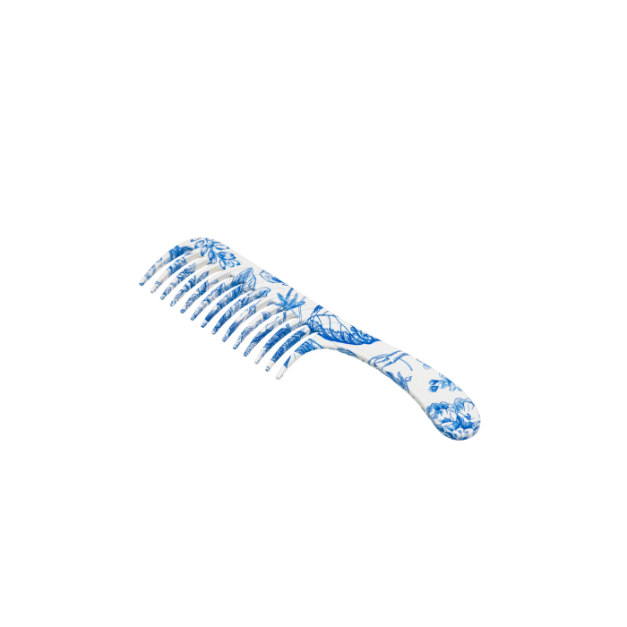 Denman Denman D28 Deluxe Blue Belle Wide Tooth Detangling Comb