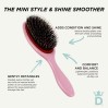 Denman D81S The Mini Style & Shine Smoother Pink Crush Brush