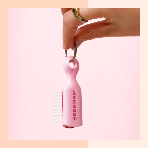 Denman Mini Keyring Brush (Branded GWP)