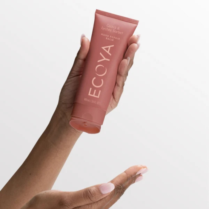 Ecoya Guava & Lychee Sorbet Hand Repair Balm