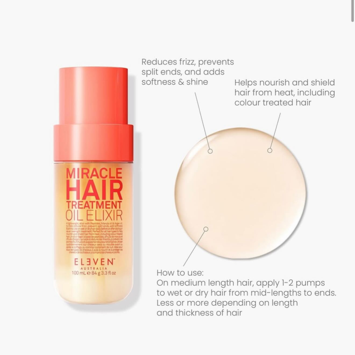 Eleven Miracle Hair Treatment Oil Elixir