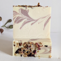 Organic Soap Bar Rosewood & Rose Geranium