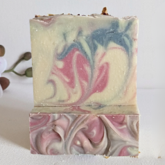 Organic Soap Bar Champagne and Strawberries