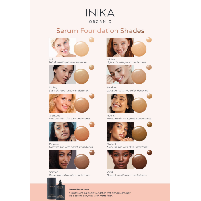 INIKA Organic Serum Foundation