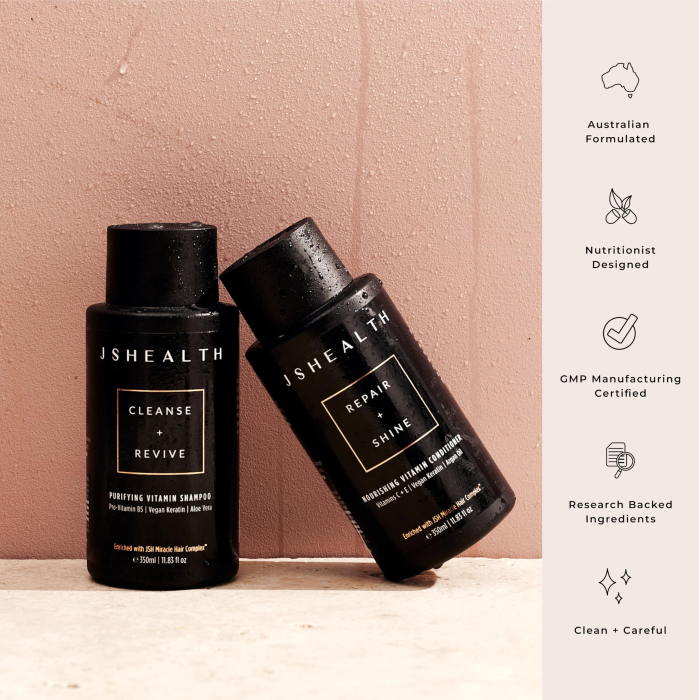 JSHealth Purifying Vitamin Shampoo & Conditioner Duo