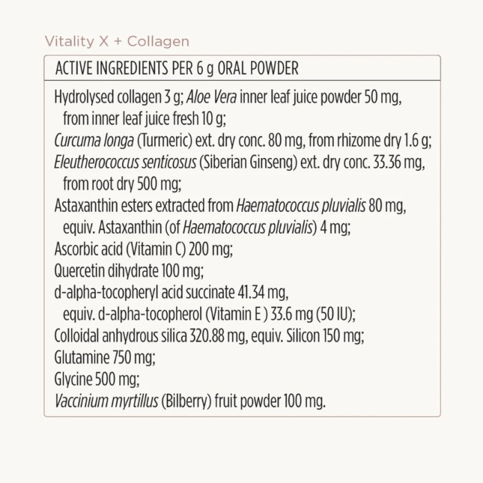 JS Health DEV - Vitality X + Collagen Powder