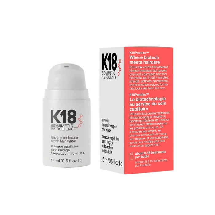 K18 Leave-In Molecular Repair Mask 15ml