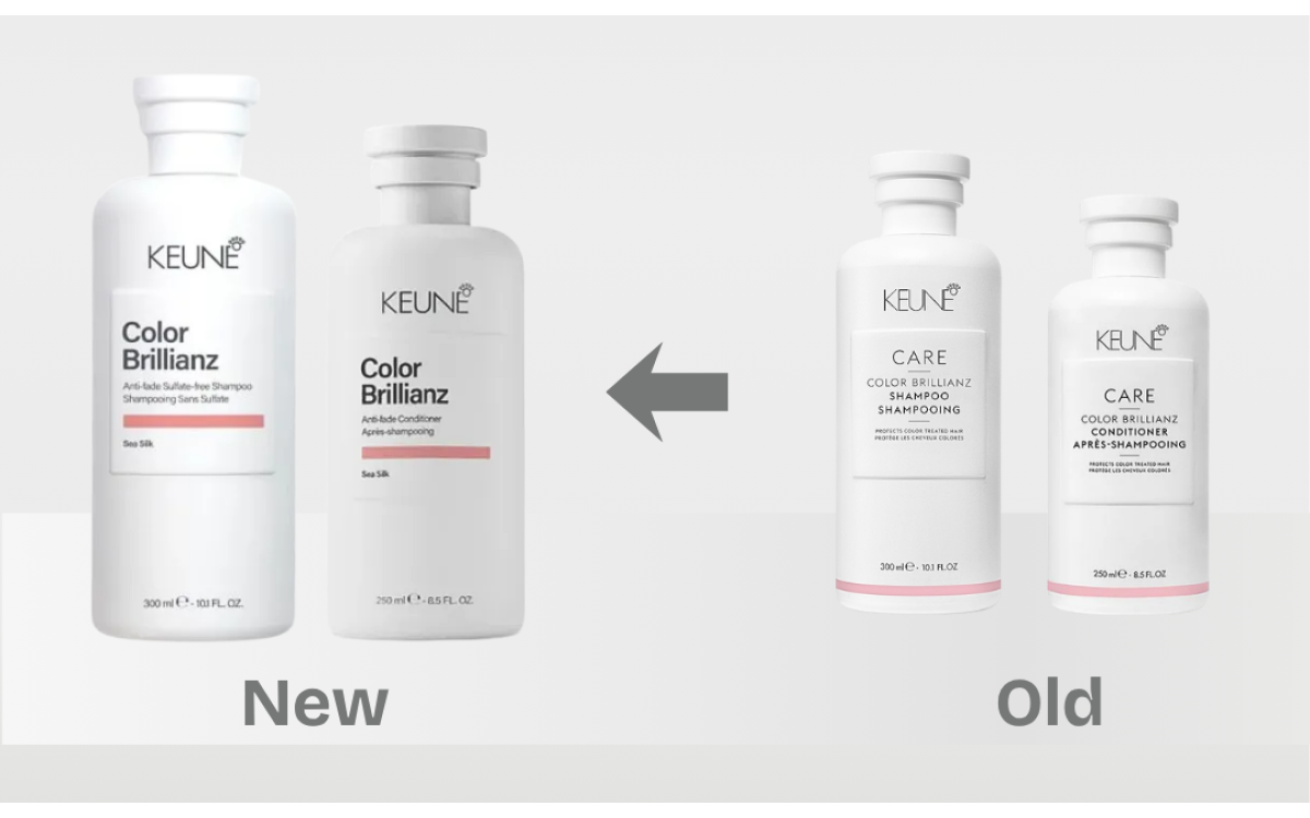 Keune Care Range: New vs Old Comparison