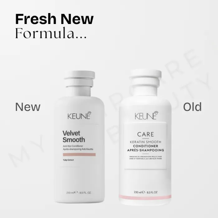 Keune Velvet Smooth Anti-Frizz Shampoo and Conditioner Duo