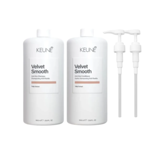 Care Velvet Smooth Anti-Frizz Shampoo and Conditioner Duo 1000ml 