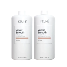 Care Velvet Smooth Anti-Frizz Shampoo and Conditioner Duo 1000ml 