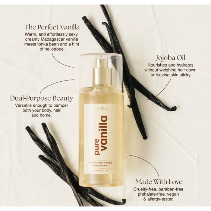 Lavanila Healthy Hair + Body Mist in Pure Vanilla