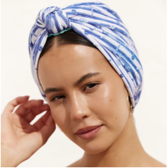 DAHLIA shower cap in Marine Stripe 