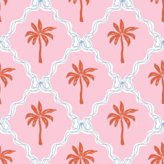 DAHLIA Shower Cap in Moroccan Palm 