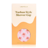 Louvelle Dahlia shower Cap in Moroccan Palm