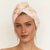 Louvelle RIVA Hair Towel Wrap in Lemon Lover 