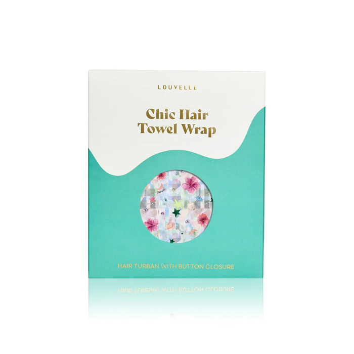 Louvelle RIVA Hair Towel Wrap in Magique by Annie Everingham 